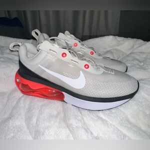 BRAND NEW! Nike Air Max 2021 Light Bone Flash Crimson Women 10
